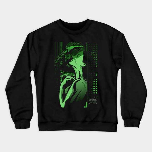 Alien Covenant Crewneck Sweatshirt by PaybackPenguin